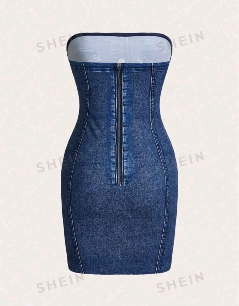 VESTIDO AJUSTADO (NO JEANS)